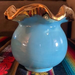 Shafer 23K Guaranteed Collectable Vase